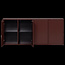 Woood Merel Dressoir grenen bordeaux 200 cm[fsc]