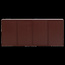 Woood Merel Dressoir grenen bordeaux 200 cm[fsc]