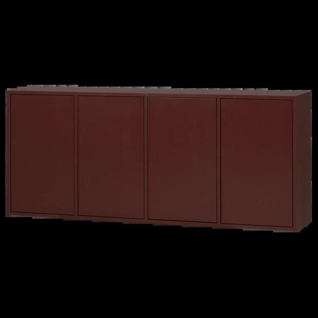 Woood Merel Dressoir grenen bordeaux 200 cm[fsc]