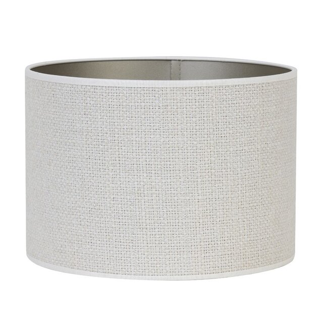 Light en Living Lampenkap cilinder SAVERNA eiwit Ø40 cm