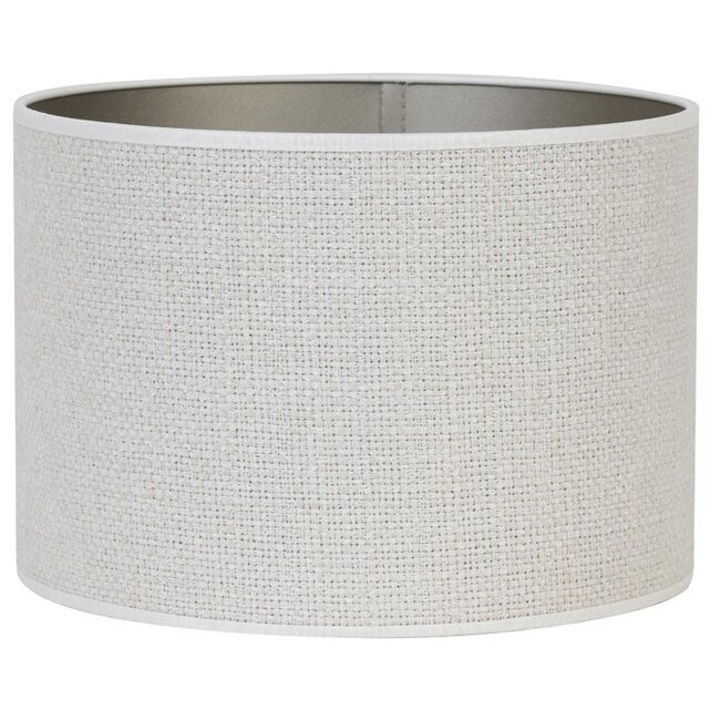 Light en Living Lampenkap cilinder SAVERNA eiwit Ø40 cm