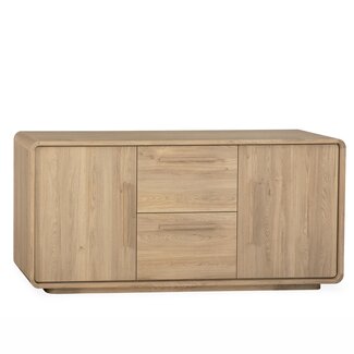 WoonMax Dressoir Pretoro Old Oak 2 deuren en 2 laden - 180 cm