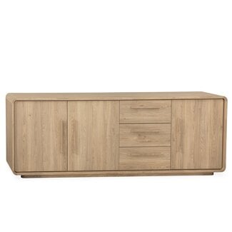 WoonMax Dressoir Pretoro Old Oak 3 deuren en 2 laden - 239 cm