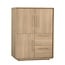 WoonMax Wandkast Pretoro Old Oak 3 deuren, 2 laden