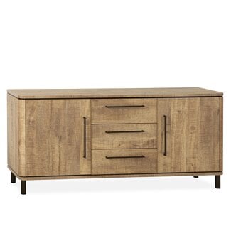 WoonMax Dressoir Chatham Mango 2 deuren en 3 laden - 180 cm