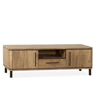 WoonMax TV meubel Chatham Mango 2 deuren, 1 lade en 1 open vak - 160 cm