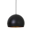 Light en Living Jaicey hanglamp Ø45x32,5 cm mat zwart/goud