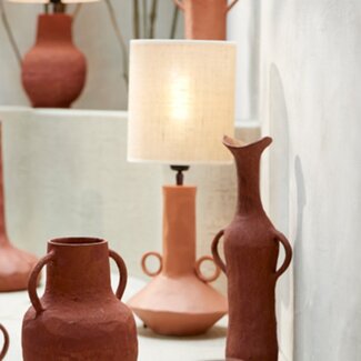 Light en Living Lampvoet BIVIO - 22x20.5x37.5cm - terra