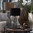 Light en Living Lampvoet Ø12,5x39 cm LABIN glas smoke+zwart