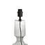 Light en Living Lampvoet Ø12,5x39 cm LABIN glas smoke+zwart