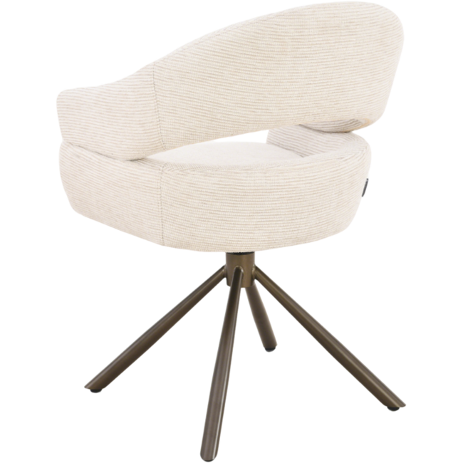 MUST Living Eetkamerstoel Clooney Naturel