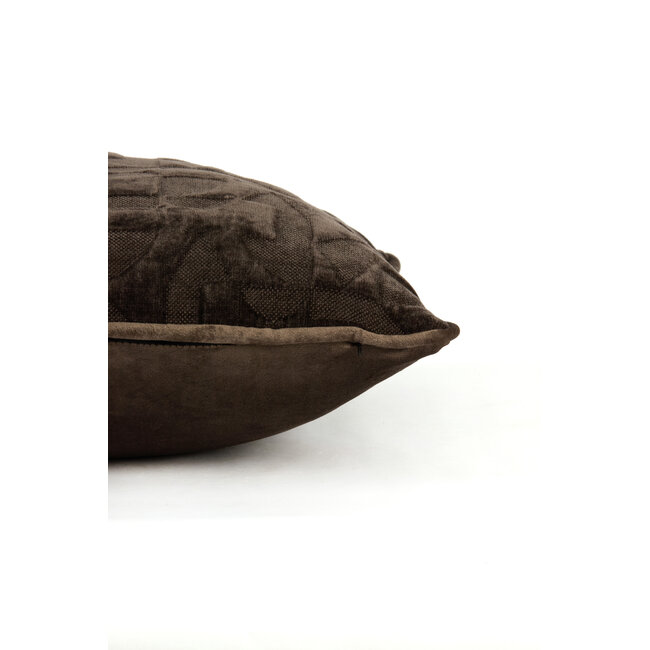 Light en Living Kussen 60x30 cm HATO donkerbruin