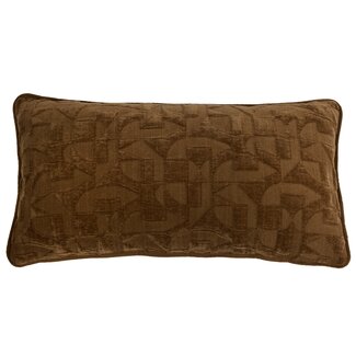 Light en Living Kussen 60x30 cm HATO bruin