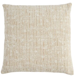 Light en Living Kussen 45x45 cm SALIDA beige + crèmekleurig met veren gevuld