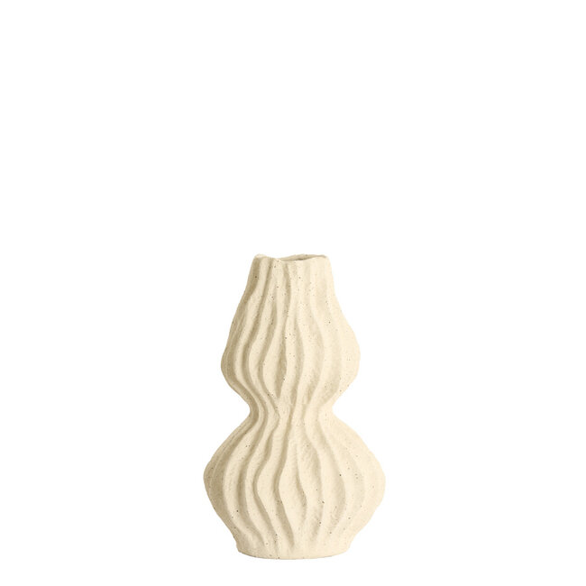 Light & Living Vaas deco Ø19x31,5 cm VANIA keramiek crème