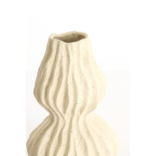Light & Living Vaas deco Ø19x31,5 cm VANIA keramiek crème