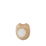 Light & Living Vaas 19,5x14x21,5 cm SYLMA glas beige+crème