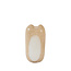 Light & Living Vaas 17,5x12,5x31,5 cm SYLMA glas beige+crème