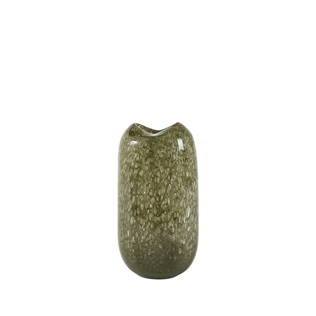 Light & Living Vaas 17,5x12,5x31,5 cm SYLMA glas groen