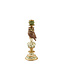 Light & Living Kandelaar Ø9x26 cm OWL groen+goud