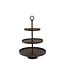 Light & Living Etagère 3 laags Ø32x48 cm LUTEK mat bruin-brons