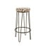 Light & Living Barkruk Ø41x73 cm ALICE groen-grijs+beige+bruin-brons