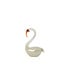Light & Living Ornament 13x8x20 cm SWAN glas crème