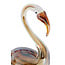 Light & Living Ornament 13x8x20 cm SWAN glas bruin+crème