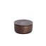 Light & Living Deco box Ø14x7 cm METETI hout mat donker bruin