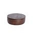 Light & Living Deco box Ø19x7 cm METETI hout mat donker bruin