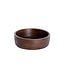 Light & Living Deco box Ø19x7 cm METETI hout mat donker bruin