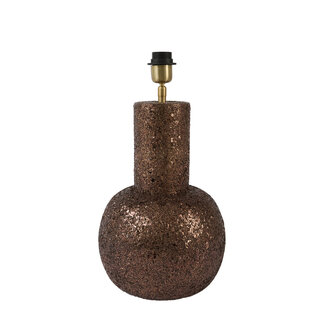 Light en Living Lampvoet Ø26x83 cm BURIRA glitter bruin-brons
