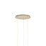 Light & Living Hanglamp 3L Ø38x34 cm TUFIA linnen naturel