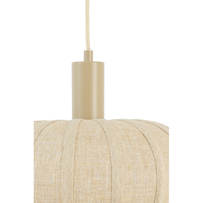 Light & Living Hanglamp 3L Ø38x34 cm TUFIA linnen naturel
