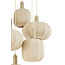 Light & Living Hanglamp 7L Ø53x104 cm TUFIA linnen naturel