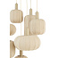 Light & Living Hanglamp 7L Ø53x104 cm TUFIA linnen naturel