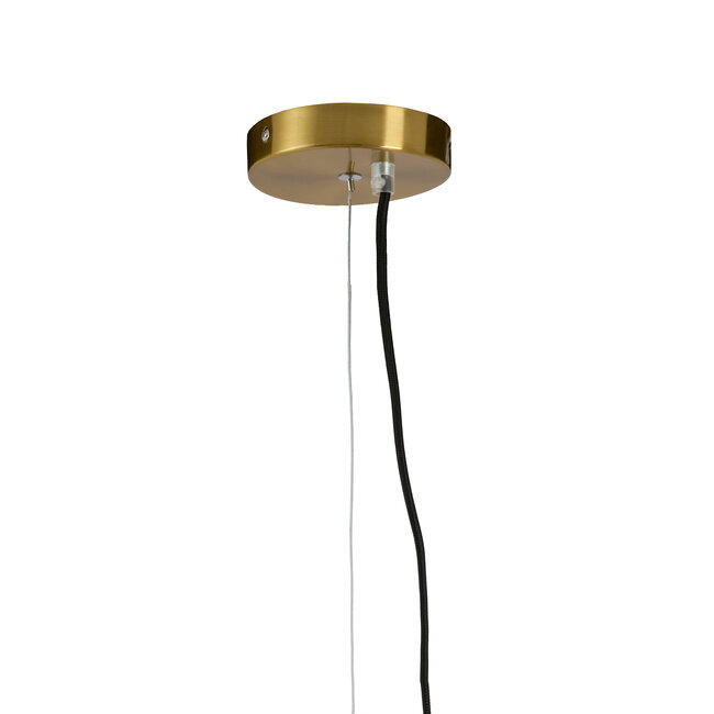 Light & Living Hanglamp Ø40x30 cm MEYARA glas bruin+goud