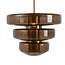 Light & Living Hanglamp Ø40x30 cm MEYARA glas bruin+goud