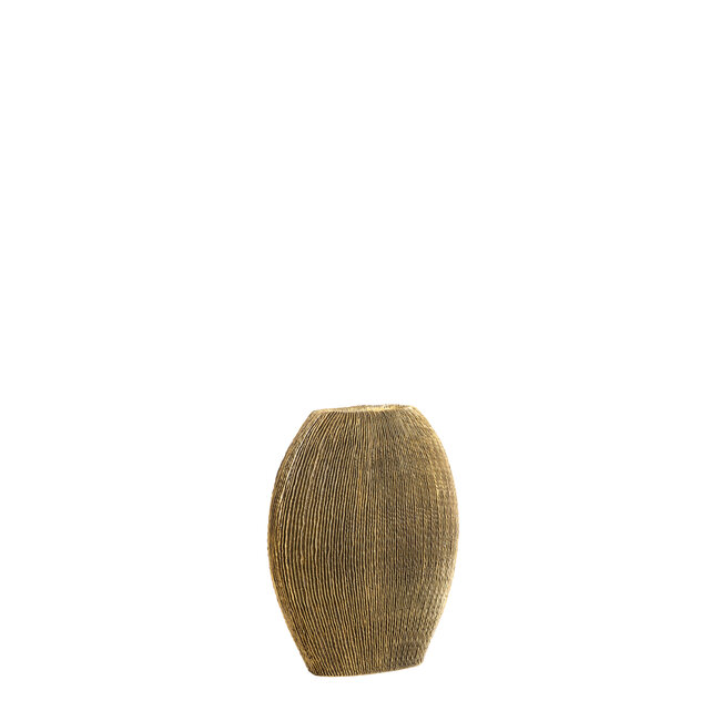 Light & Living Vaas deco 41x13x39,5 cm BUBIO antiek brons
