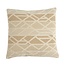 Light & Living Kussen 45x45 cm FULDOS beige+crème veren gevuld
