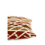 Light & Living Kussen 45x45 cm FULDOS terra+crème veren gevuld