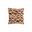 Light & Living Kussen 45x45 cm FULDOS terra+crème veren gevuld