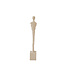 Light & Living Ornament 5x5x33,5 cm TAROPA zand