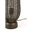 Light & Living Tafellamp Ø18x46 cm SAMRET mat bruin-brons