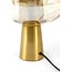 Light & Living Tafellamp Ø35x38 cm MINDELO glas amber+goud