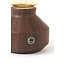 Light & Living Tafellamp LED Ø13x21,5 cm ZENY hout print d bruin+glas amber