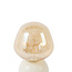 Light & Living Tafellamp LED Ø12,5x19,5 cm VAZYR crème+glas amber