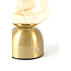 Light & Living Tafellamp LED Ø12,5x19,5 cm VAZYR goud+glas amber