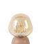 Light & Living Tafellamp LED Ø12,5x19,5 cm VAZYR terra+glas amber