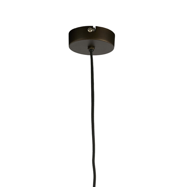 Light & Living Pendel Ø13x34 cm SIOTA mat bruin-brons